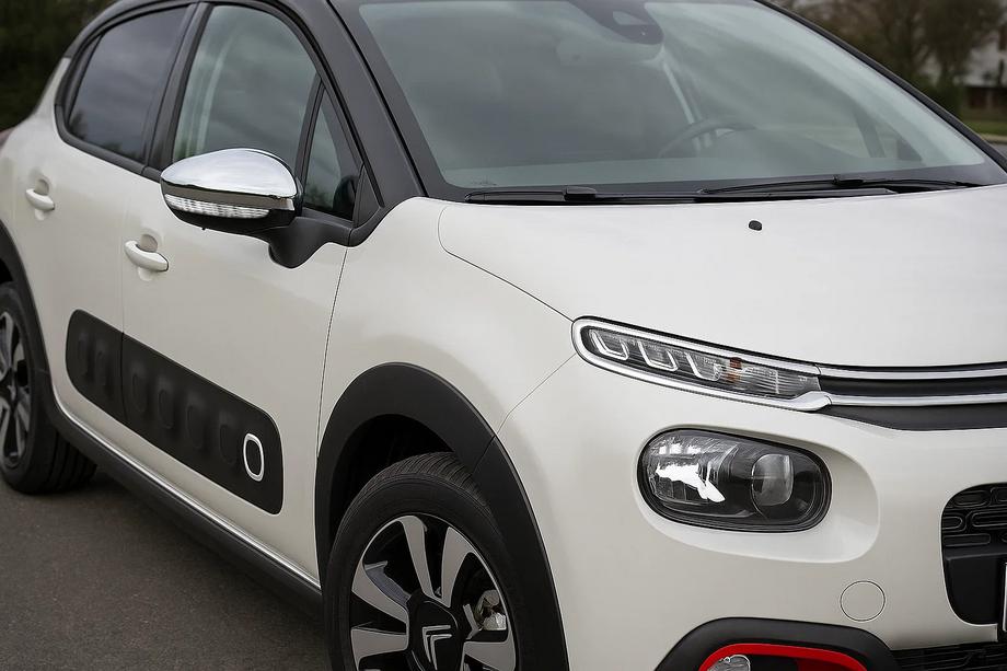 Citroen C-3 2016-2023 Spiegelabdeckungen (2 Stk, Edelstahl) Image