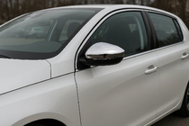 Peugeot 308 2014-2021 Spiegelabdeckungen (2 Stk, Edelstahl) Carmos - Türkischer Edelstahl Foto 1