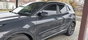 Kia Sportage 2021- Windabweiser mit Chromleiste Niken (für SWB, 4 Stk.) Foto 3