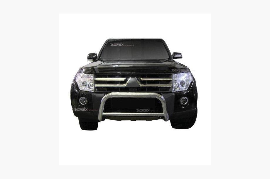Mitsubishi Pajero Wagon IV 2006-2021 Frontbügel A126142 (ohne Halterungen, Edelstahl) Image