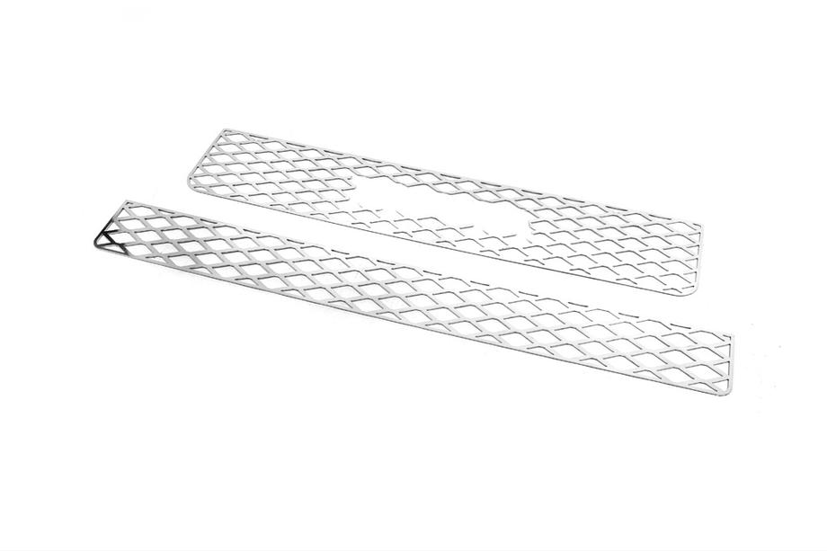 Toyota FJ Cruiser 2006-2022 Chrom Abdeckungen für Kühlergrill (Edelstahl) Foto 7
