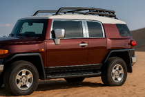 Toyota FJ Cruiser 2006-2022 Fensterzierleisten Set Edelstahl 16-teilig Foto 1