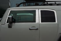 Toyota FJ Cruiser 2006-2022 Fensterzierleisten Set Edelstahl 16-teilig Foto 12