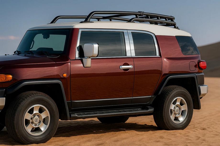 Toyota FJ Cruiser 2006-2022 Fensterzierleisten Set Edelstahl 16-teilig Image