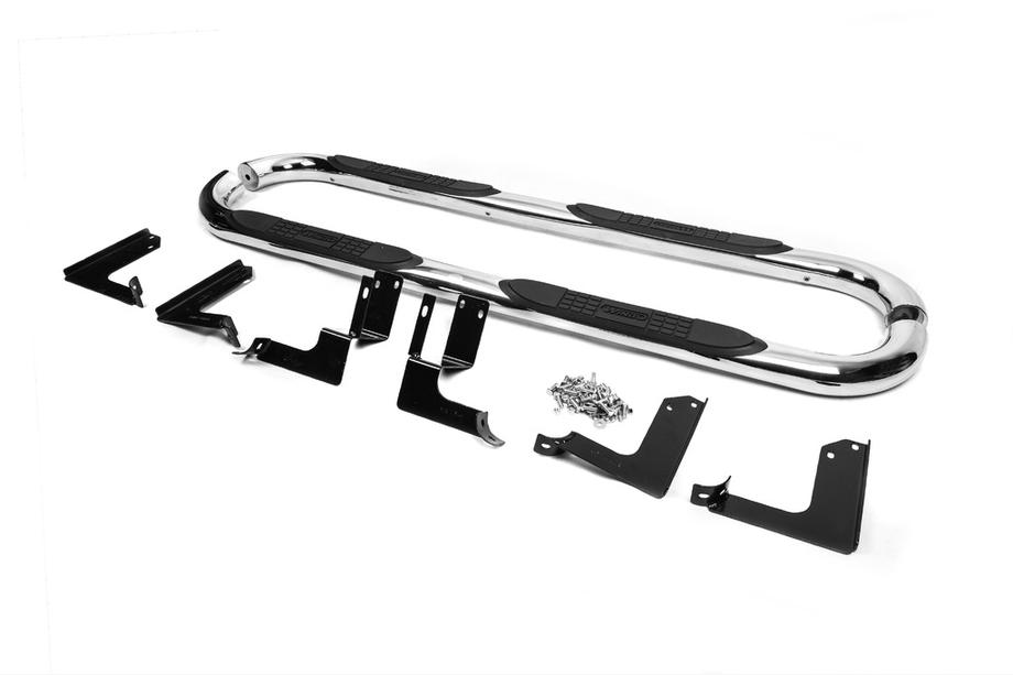 GreatWall Haval/Hover H3 2005-2013 Seitliche Rohre B240601 80mm (2 Stk., Edelstahl) Image