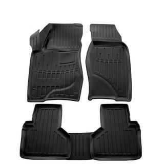 Stingray 3D Gummimatten (4 Stk, Polyurethan)