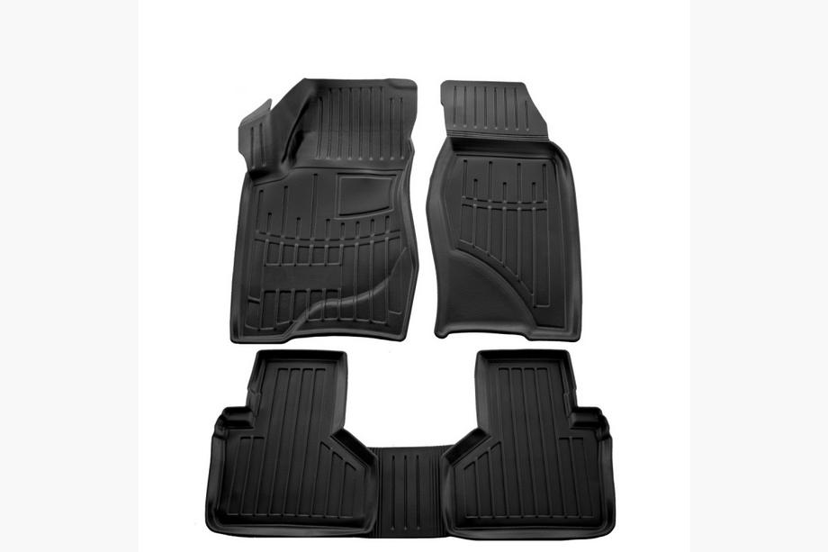 Chevrolet Niva 1998-2020 Stingray 3D Gummimatten (4 Stk, Polyurethan) Image