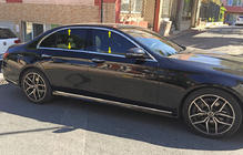 Mercedes E-class W213 2016-2023 Komplette Fensterumrandung Edelstahl Foto 1
