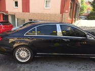 Mercedes S-class W221 2005-2013 Edelstahl Säulenabdeckungen (6 Stk) Foto 1