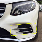 Mercedes GLC X253 2015-2022 Seitliche Edelstahl-Abdeckungen für vordere Stoßstange V1 Foto 1