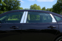 Volvo S90/V90 2016- Edelstahl Türsäulen Abdeckungen (6 Stk) Foto 2