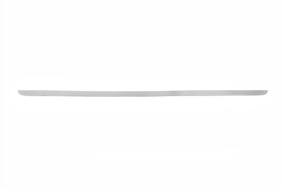 Universelle Kofferraumlippe (Edelstahl) 85cm oben, 76.5cm unten, 23mm Höhe Foto 2