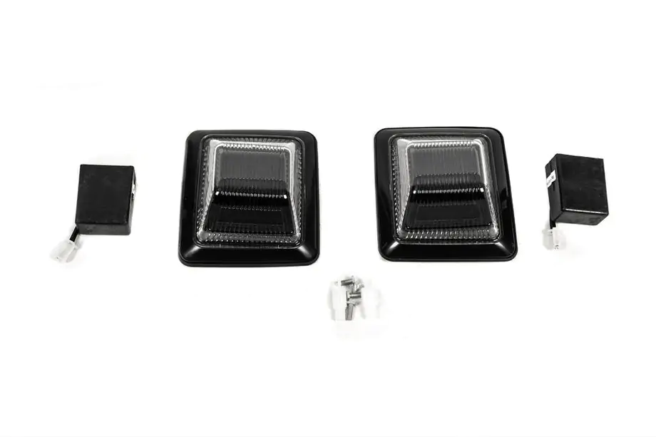 Mercedes G class W463 1990-2018 Blinker Black Design (2 Stk) Image