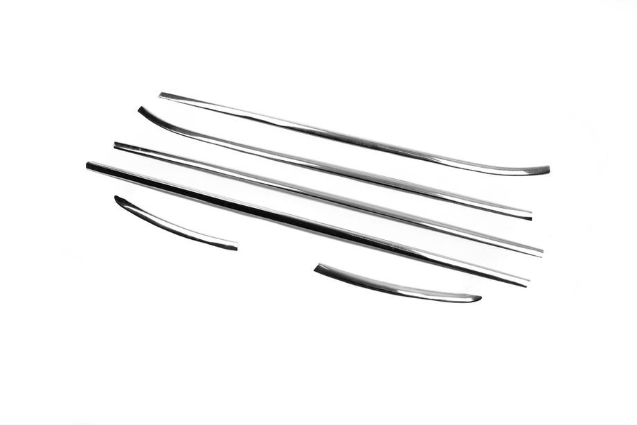 Hyundai I-30 2007-2011 Fensterzierleisten unten Edelstahl (6 Stk.) Image