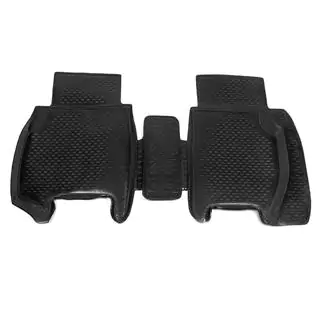 Hintere Gummifußmatten für Innenraum (2 Stk, OEM) Honda Civic HB 2006-2012