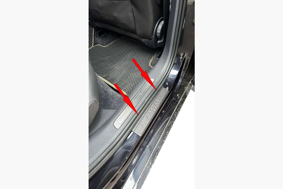 Volkswagen Passat CC 2008-2017 Einstiegsleisten DDU (4 Stk, Kunststoff) Foto 4