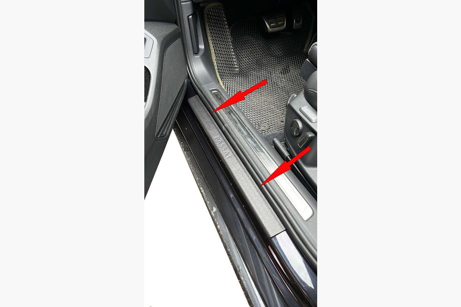 Volkswagen Passat CC 2008-2017 Einstiegsleisten DDU (4 Stk, Kunststoff) Foto 5