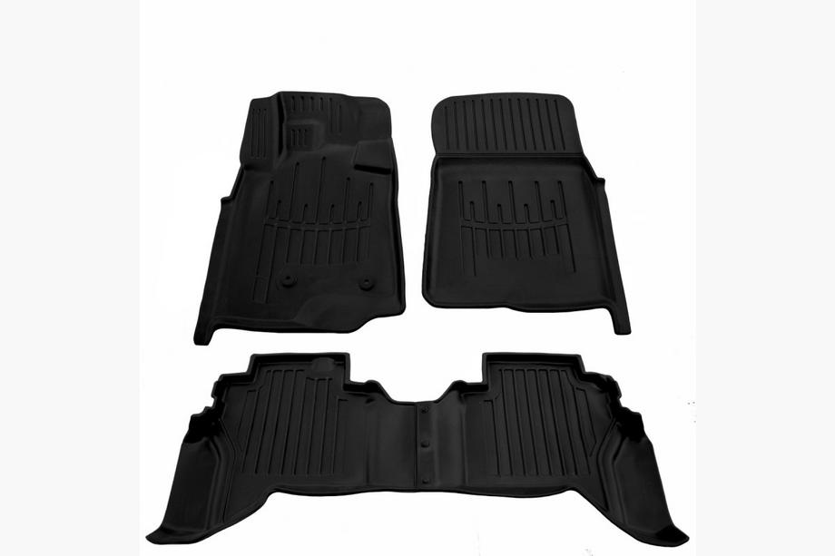 Mitsubishi Pajero Wagon IV 2006-2021 Stingray 3D Gummimatten (4 Stk, Polyurethan) Image
