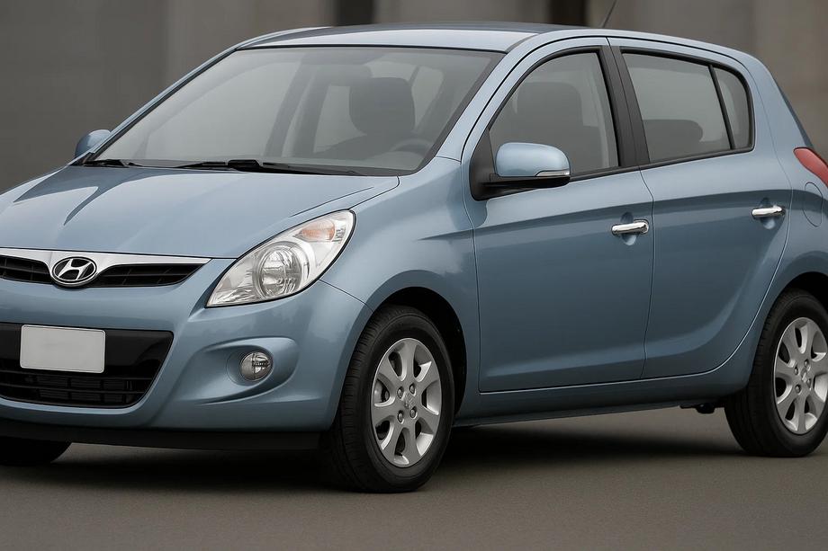 Hyundai I-20 2008-2012 Chrom Türgriffblenden (4 Stk., Edelstahl) OmsaLine - Italienischer Edelstahl Image