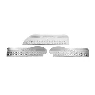 Einstiegsleisten OmsaLine (3 Stk, Edelstahl) Hyundai H200, H1, Starex 1998-2007 Foto 4