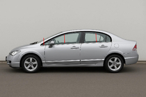 Honda Civic Sedan VIII 2006-2011 Fensterunterkante Zierleisten Edelstahl (6 Stk) Carmos - Türkischer Edelstahl Foto 1