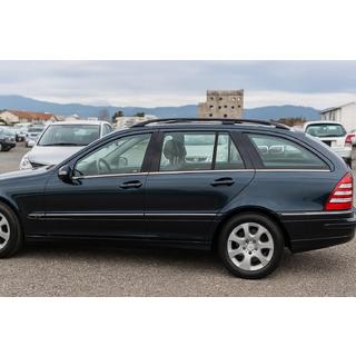 Fensterrahmen Blenden Edelstahl Mercedes C-class W203 2000-2007 Foto 3