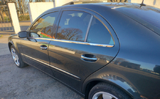 Mercedes E-class W211 2002-2009 Fensterrahmen Zierleisten Edelstahl SD, OmsaLine - Italienischer Edelstahl (4 Stk) Foto 9