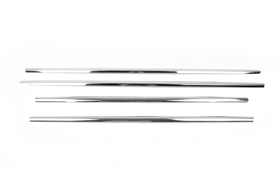 Mercedes E-class W211 2002-2009 Fensterrahmen Zierleisten Edelstahl Foto 10