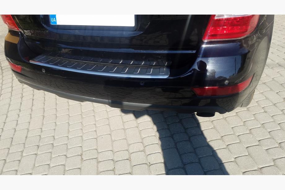 Mercedes ML W164 2005-2011 Heckstoßstangenabdeckung OmsaLine Edelstahl Matt Image